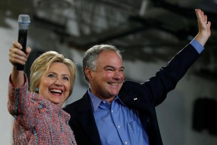 Democrat Clinton picks Kaine, able governing partner, as running mate