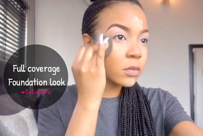 Lola OJ shows how to nail full coverage foundation without being cakey