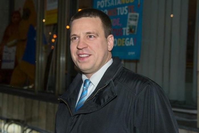 Juri Ratas, who heads the Centre Party, is popular among Estonia's large Russian-speaking minority