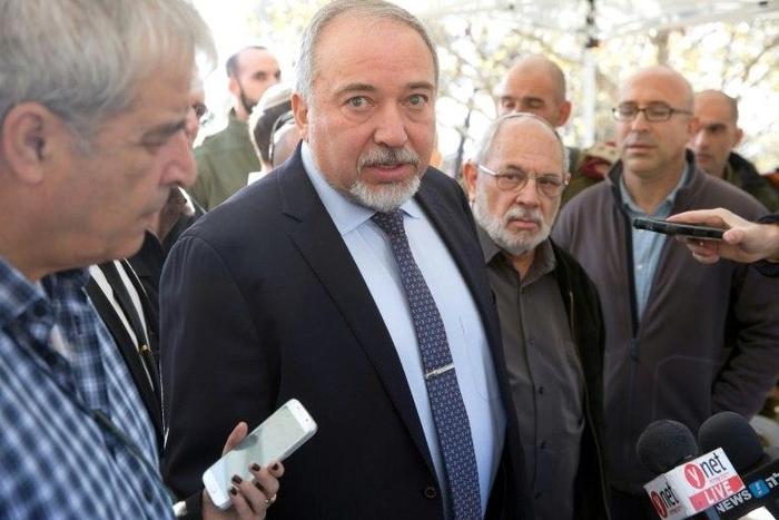Israel Defense Minister Avigdor Lieberman said Syrian President Bashar al-Assad "massacred and murdered people" and "he and the Iranians" should be thrown out of Syria