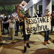 Charlotte protests diminish early on Friday as family views video