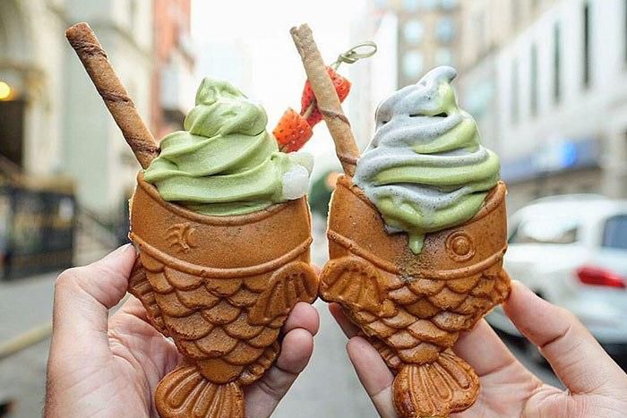 Fish ice cream