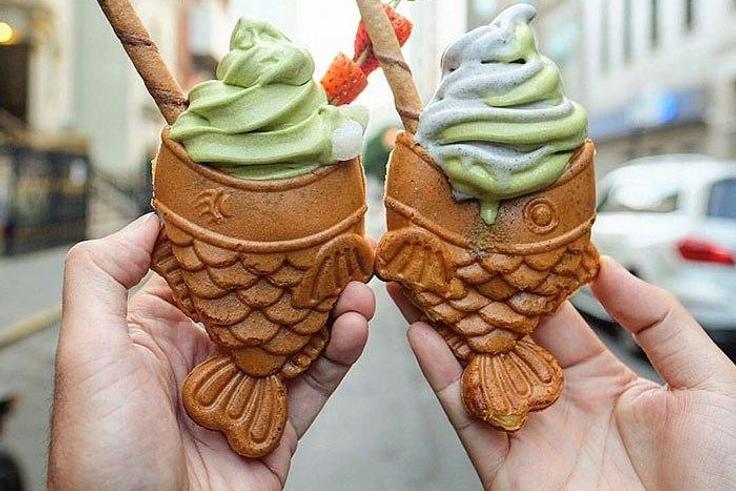 Fish ice cream