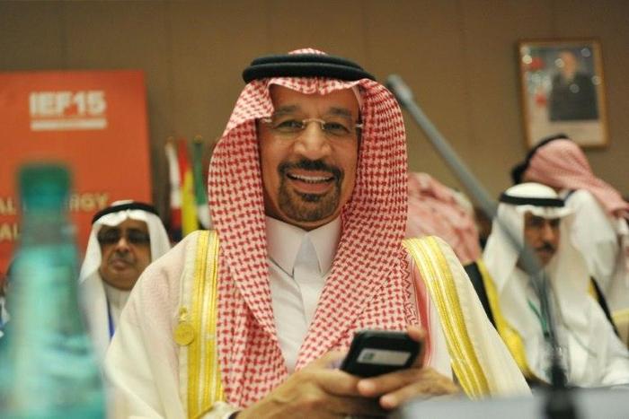 Saudi Energy Minister Khaled al-Faleh attends the 15th International Energy Forum in Algiers on the eve of an informal OPEC meeting on September 27, 2016
