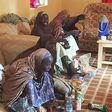 Some of the 21 released Chibok girls in Banki, Borno State on October 13.