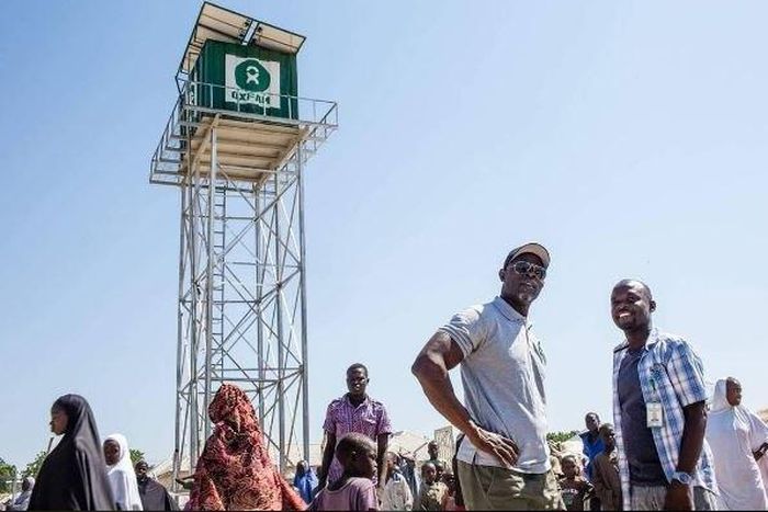 Djimon Hounsou visits IDP camps in Nigeria
