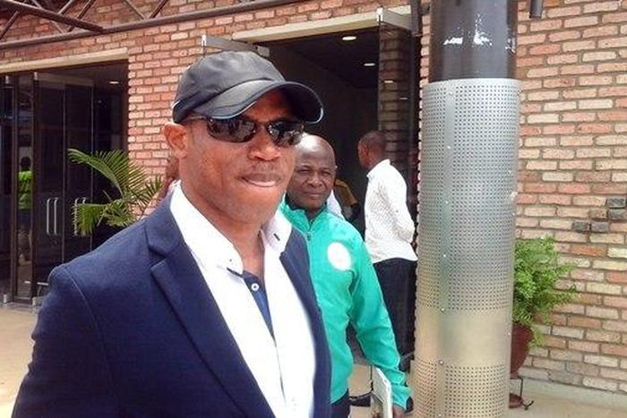 Sunday Oliseh arrives Kigali with Super Eagles team B