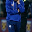 Chelsea's Italian head coach Antonio Conte gestures on the touchline on October 26, 2016