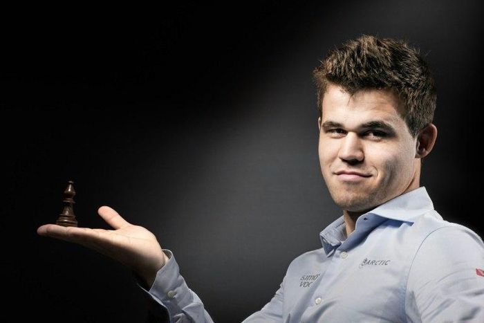 Norwegian world chess champion Magnus Carlsen is hoping to prove that "smart is the new sexy," as he prepares to defend his title against Russia's Sergei Karyakin
