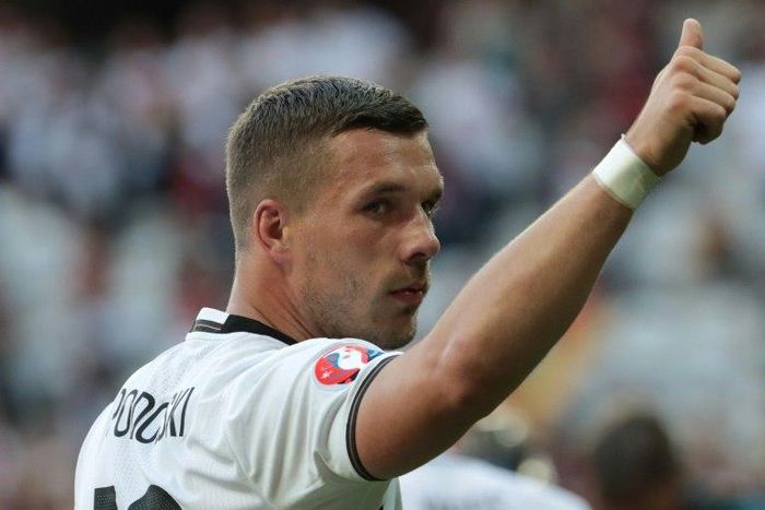 Podolski, who retired from international duty this year, joined Galatasaray in 2015
