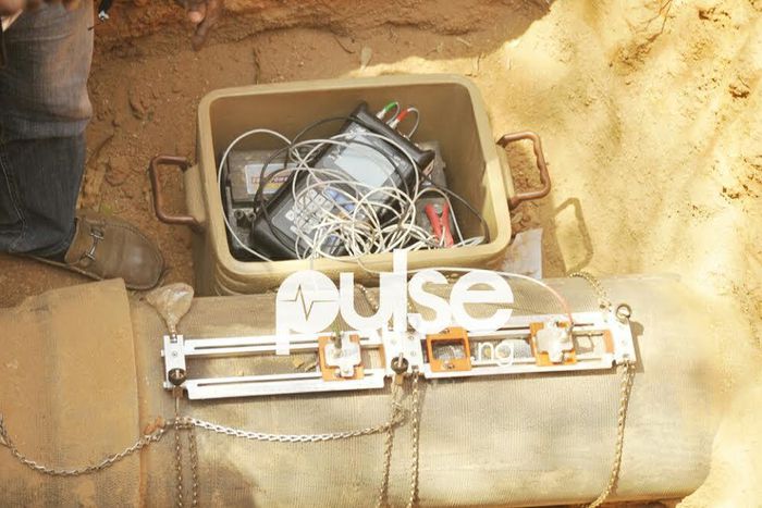 Water Reader Device which was mistaken for a bomb