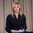 Maria Sharapova speaks to the media announcing a failed drug test after the Australian Open during a press conference today at The LA Hotel Downtown.