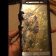 Galaxy Note 7 reportedly caught fire while the battery was being charged.