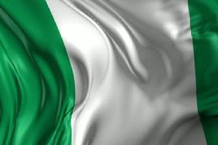 The Nigerian flag