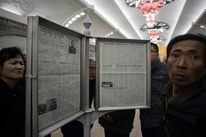 North Koreans learn of the death of Fidel Castro as flags flew at half-mast across Pyongyang as a mark of respect for the Cuban revolutionary icon