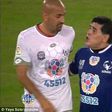 Juan Sebastian Veron and Diego Maradona