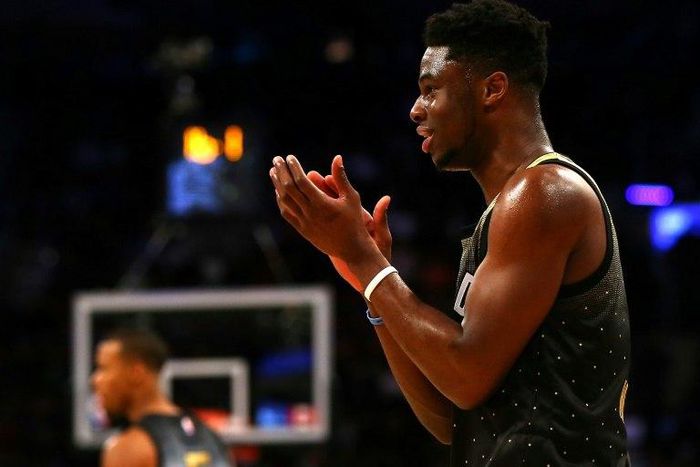Denver Nuggets' Emmanuel Mudiay was ruled to have touched the ball before it went out of bounds during a game earlier this month against the Memphis Grizzlies