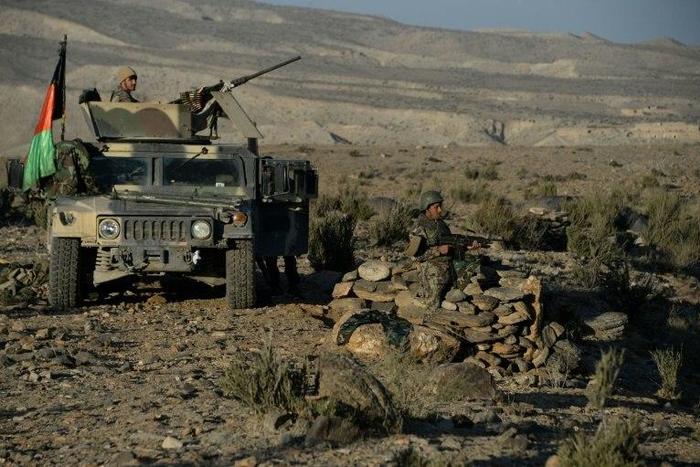 Russia has officially provided military hardware for Afghan forces, but simultaneously propped up the Taliban with arms, official and insurgent sources say