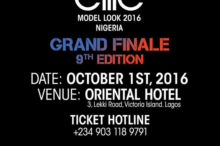 Elite Model Look Nigeria 2016 grand finale set to hold on October 1st 2016