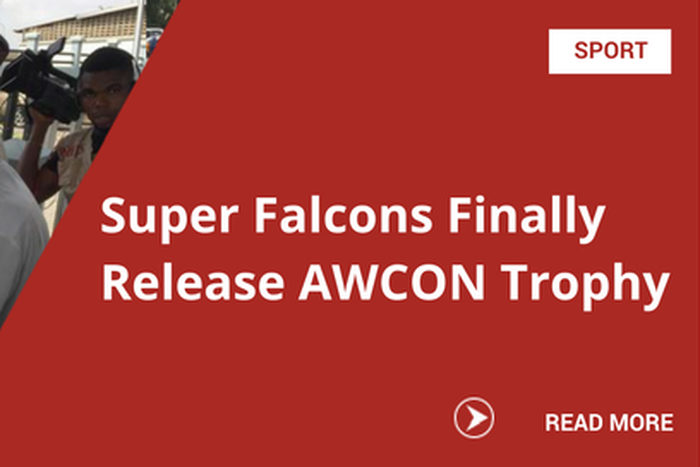 Super Falcons Finally Release AWCON Trophy