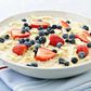 Oatmeal and berries