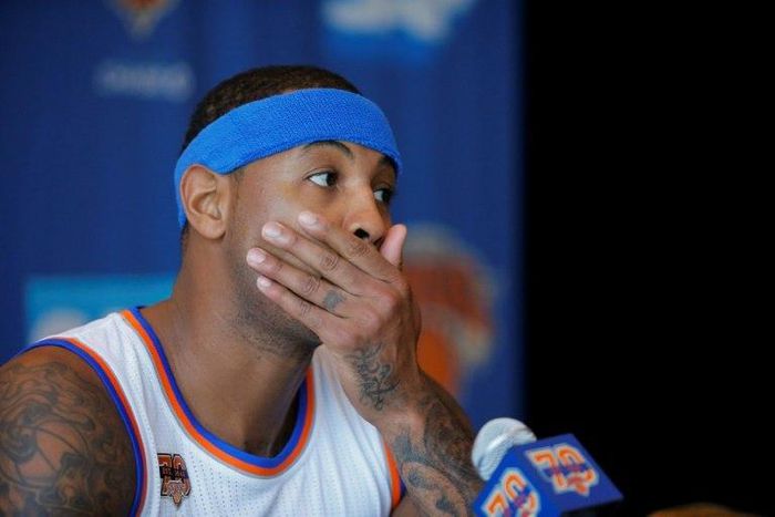 Carmelo Anthony is harshly criticized in former coach George Karl's new memoir for lacking "commitment to the hard, dirty work of stopping the other guy"