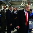 Donald Trump visited an Indiana factory that makes Carrier air conditioners, trumpeting a deal to keep 1,100 jobs from being shifted to Mexico