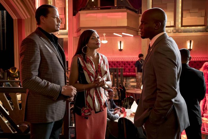 Lucious Lyon, Cookie and Angelo in "Empire"