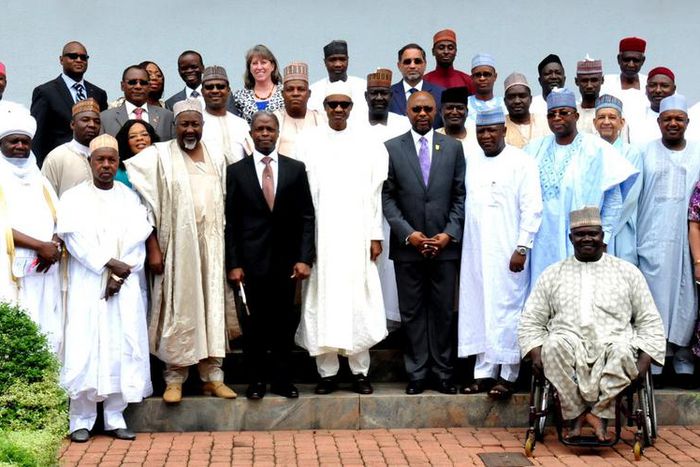 Buhari with State Governors