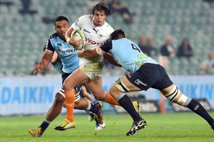 South Africa's Francois Venter (centre) will make his Test debut against England at Twickenham