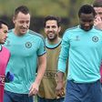 Pedro, John Terry, Cesc Fabregas and John Obi Mikel.