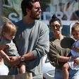 Scott Disick, Kourtney Kardashian and kids