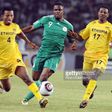 Victor Anichebe (C) in action for Super Eagles during the African Cup of Nations qualifying match against Ethiopia in Abuja Sunday, March 27, 2011. Nigeria defeated Ethiopia 4 - 0