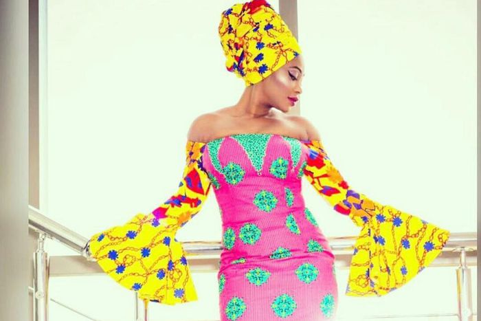 Ankara in contrasting prints