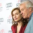 Director Paul Verhoeven (R) and actress Isabelle Huppert attend the premiere of the AFI Tribute to Huppert and the Gala Screening of "Elle" in Hollywood, California, on November 13, 2016