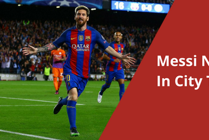 Messi Nets Hattrick In City Trashing