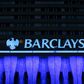 The logo of Barclays is seen on the top of one of its branch in Madrid, Spain in this March 22, 2016 file photo.   REUTERS/Sergio Perez/Files