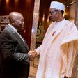 President Muhammadu Buhari meets with Ghana’s President-elect, Nana Akufo-Addo on Tuesday, December 20, 2016.