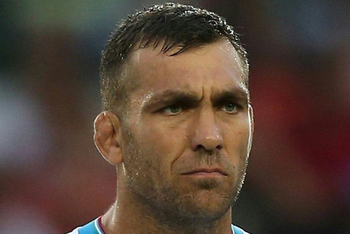 Italy's Quintin Geldenhuys, pictured in 2015, played his 67th and final game for Italy in a recent defeat to Tonga