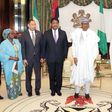 President Buhari with ECOWAS presidents