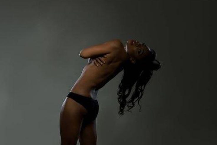 Kaffy semi nude photo
