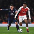 Marco Verratti and Alex Iwobi