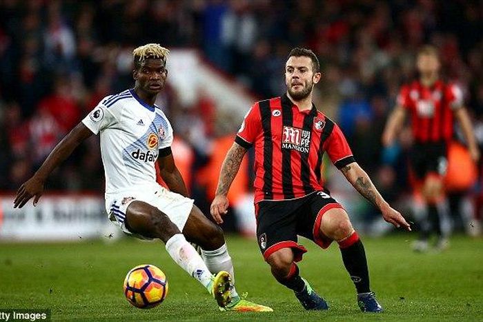 Didier Ndong and Jack Wilshere