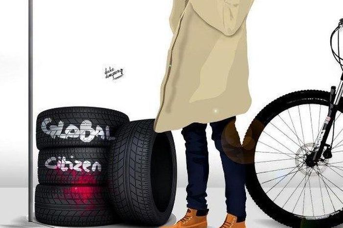 mr eazi - 'Leg over' art work