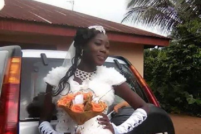 The late pregnant bride