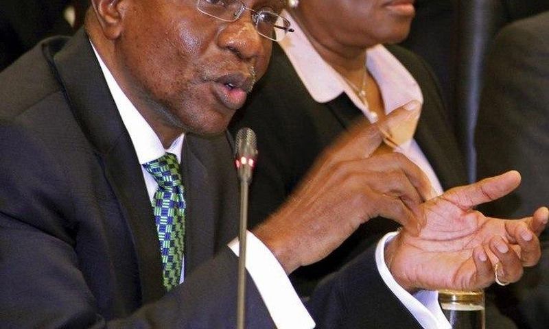 Nigeria's new Central Bank Governor Godwin Emefiele speaks during his first media briefing at the central bank headquarters in Abuja June 5, 2014.