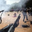 Protesters and police clash at South African student demonstration