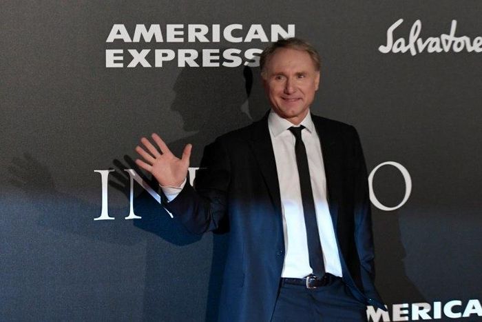 Author Dan Brown attends the world premiere of the movie "Inferno" on October 8, 2016 in Florence