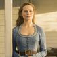 Evan Rachel Wood as Dolores Abernathy in "Westworld"