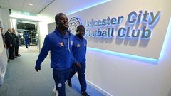 Victor Moses and N'golo Kante